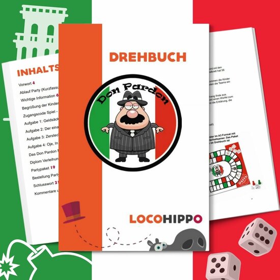 Drehbuch Don Pardon Party