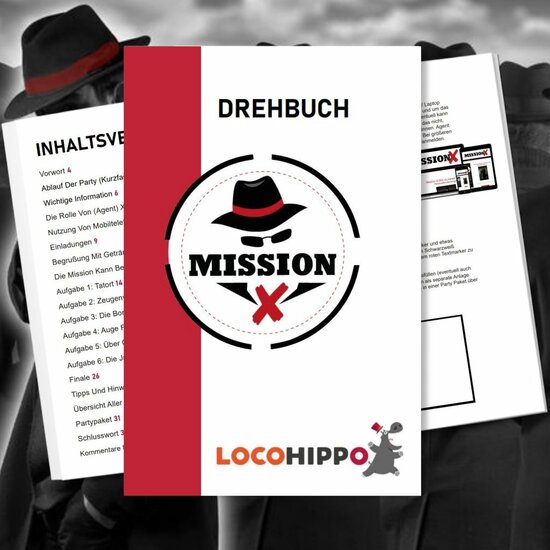 Drehbuch Mission X