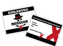 Einladung Misson X party