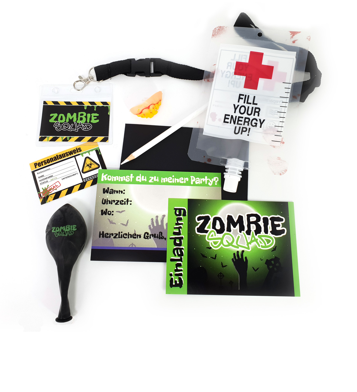 Partypaket Zombie Squad