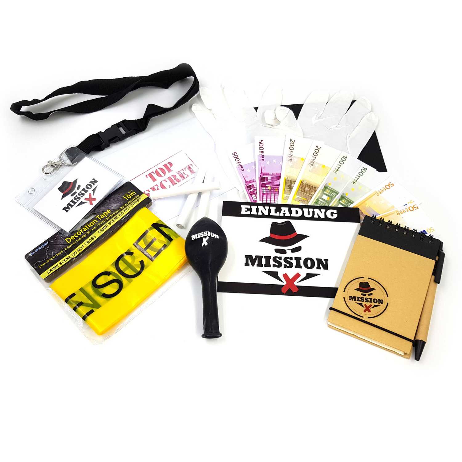 Mission X Partypaket